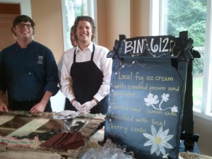 Chef Paul Brasfield and his BIN 612 Crew