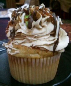 Gourmet Caramel Apple Cupcake from Kelli's