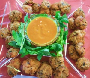 Sweet Potato Cornbread Poppers