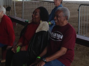 Mr. La La Watching the Show