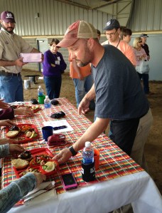 Matthew Serving it Up