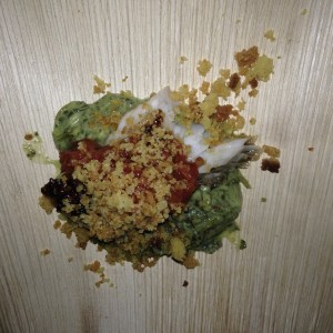 Somewhere under that other goodness is some catfish.