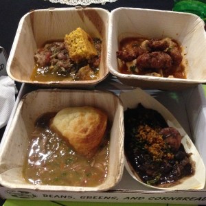 Four beans, four breads, four goodness' sake.