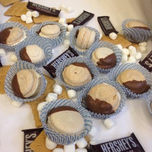 I want s'more of these macarons. (Sorry.)